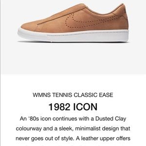 Nike Classic suede slip on size 9